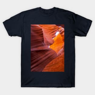Play Ball Profile in Lower Antelope Canyon T-Shirt